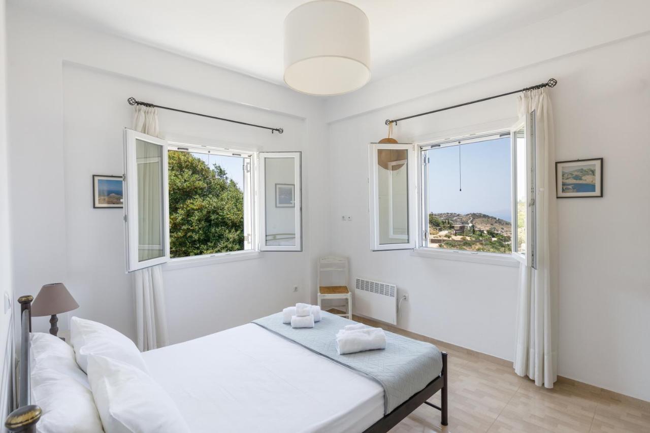 Cycladic Villa With Sea View! Ioulis Exterior foto