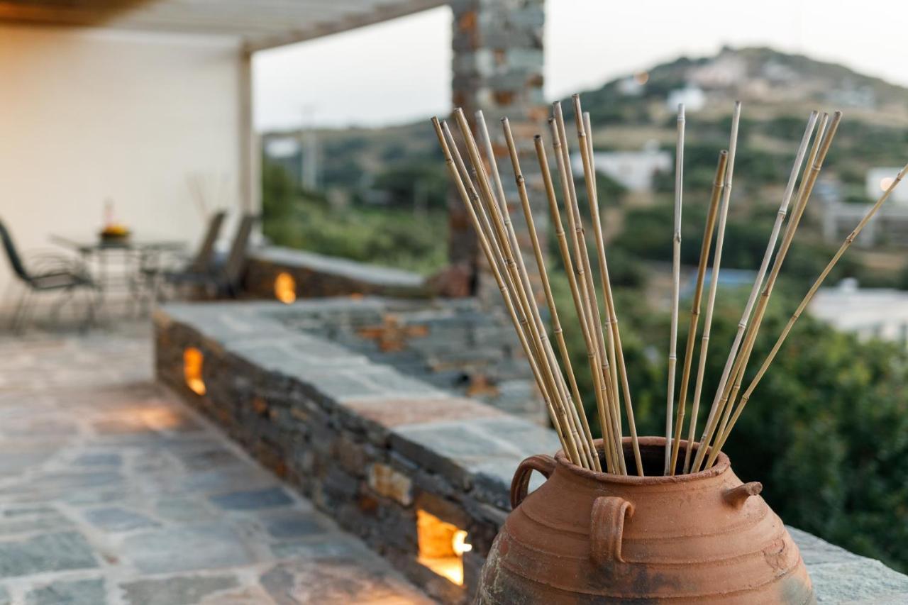 Cycladic Villa With Sea View! Ioulis Exterior foto