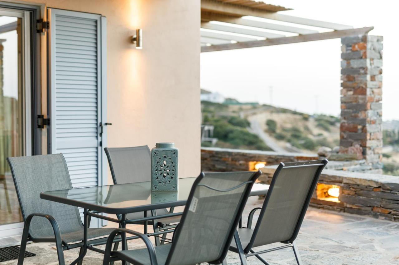 Cycladic Villa With Sea View! Ioulis Exterior foto