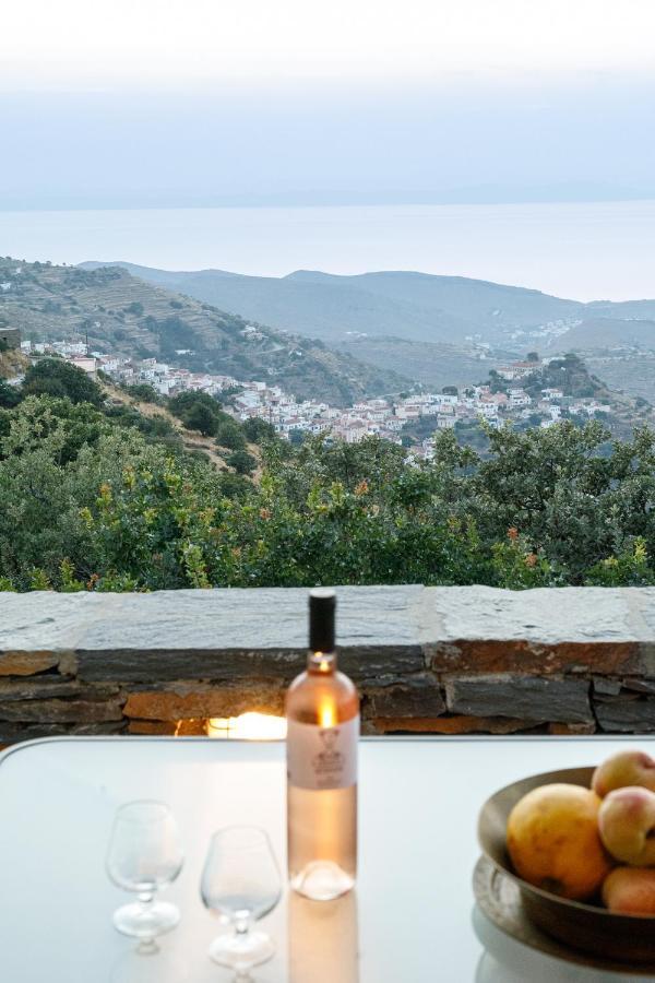 Cycladic Villa With Sea View! Ioulis Exterior foto